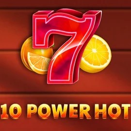 10 Power Hot logo by Amusnet Interactive at Spinshark Casino