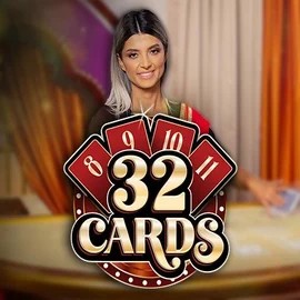 32 Cards casino game by Ezugi – featured logo at Spinshark Casino