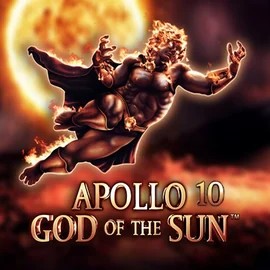 Official Slots logo: Apollo God of the Sun by Novomatic at Spinshark Casino