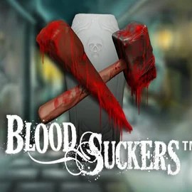 Logo of Blood Suckers from NetEnt at Spinshark Casino