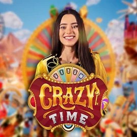 Try Crazy Time slot by Evolution on spinssharkcasino.uk – logo image