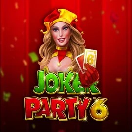 Slots logo of Joker Party 6 from Greentube at Spinshark Casino