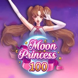 Moon Princess 100 slot logo by Play'n GO at Spinshark Casino